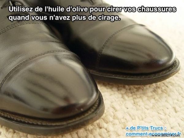No Shoe Polish? Shine Leather Shoes with Olive Oil – Quick, Proven DIY Trick