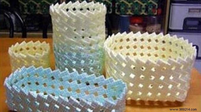 DIY Guide: Upcycle Plastic Straws into a Compact Mini Trash Bin