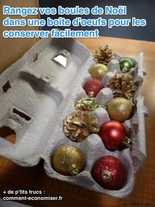 Genius DIY Hack: Store Christmas Ornaments Safely in an Egg Carton
