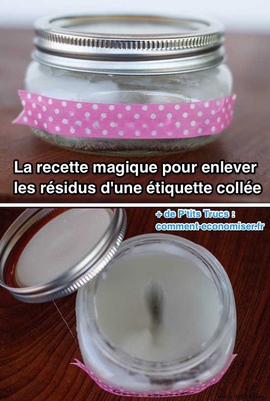 Effortless DIY Trick: Remove Stubborn Label Residue with Baking Soda and Oil