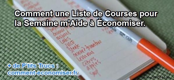 Save Money on Groceries: The Power of a Weekly Shopping List