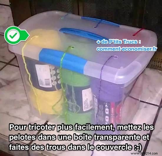 DIY Yarn Organizer: Keep Knitting Balls Tidy and Tangled-Free with This Simple Hack