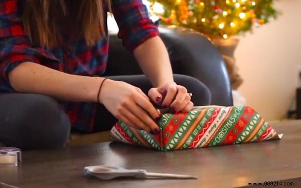 How to Wrap a Gift with Too-Small Wrapping Paper: The Proven Diagonal Technique