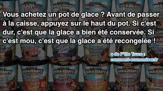 How to Spot Refrozen Ice Cream Tubs Without Opening Them