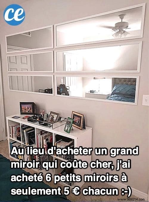 DIY Hack: Create a Large Mirror for Under €30 Using IKEA Bargains