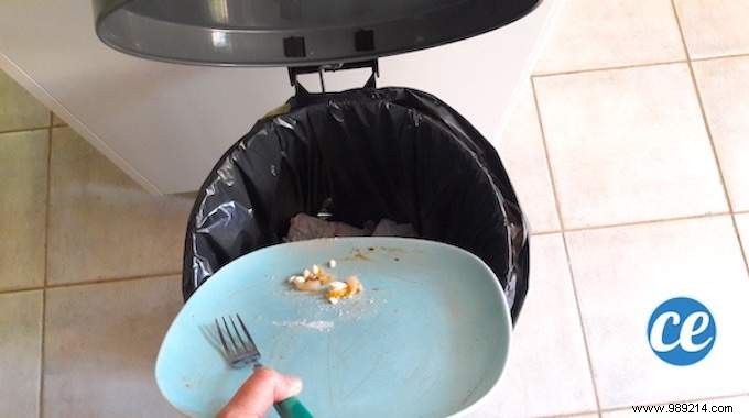 Prevent Clogged Sink Drains: Always Empty Plates Before Washing