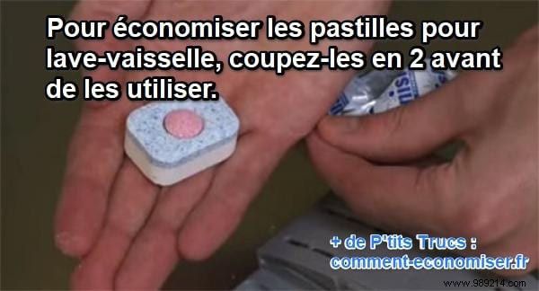 How I Save 50% on Dishwasher Tablets: A Simple Cutting Trick That Works