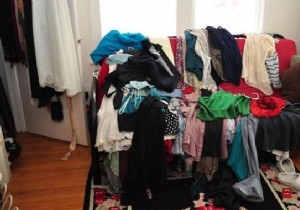 Vertical Clothing Storage Hack: See Every Shirt at a Glance