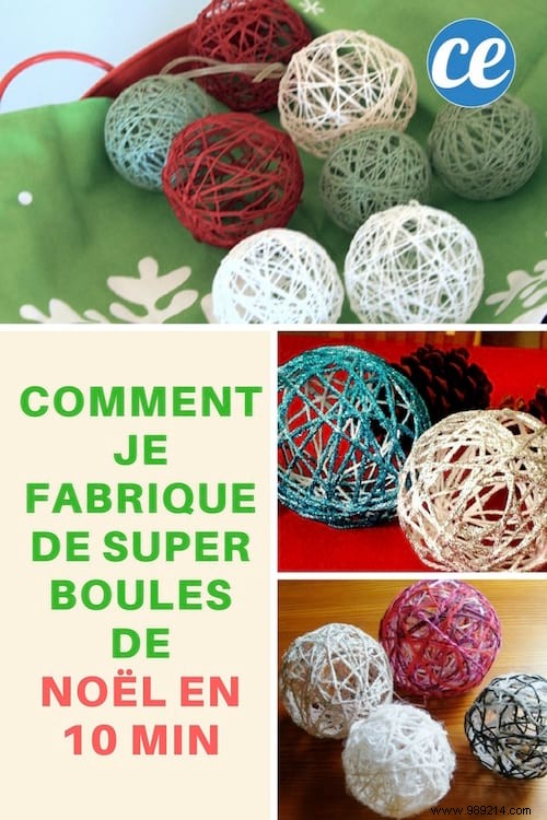 DIY Yarn Christmas Ornaments: Stunning Cobweb Baubles in Just 10 Minutes