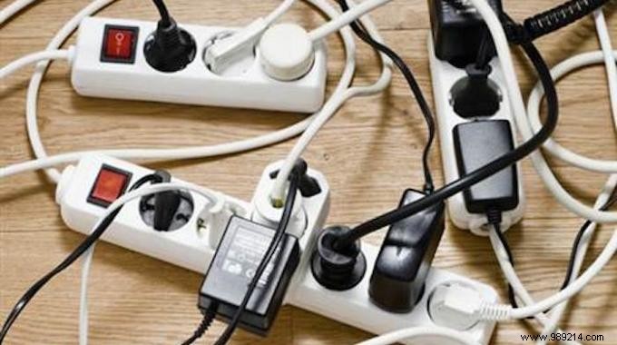 Simple Hack: Label Power Cables with Bread Clips for Easy Identification