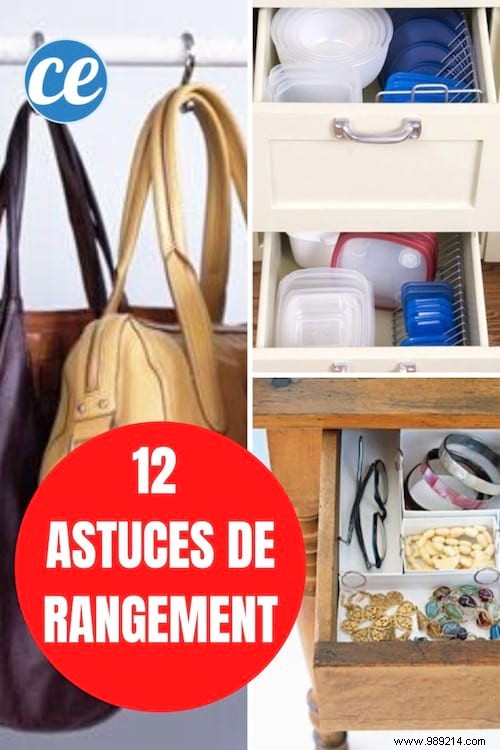 12 Genius Hacks to Organize Your Home with Everyday Items