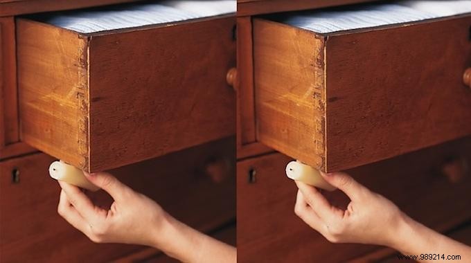 Easy DIY Fix: Unstick a Stubborn Wooden Drawer Using Candle Wax