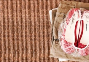 Genius Packing Hack: Store Shoes in Your Suitcase Without Dirtying Clothes