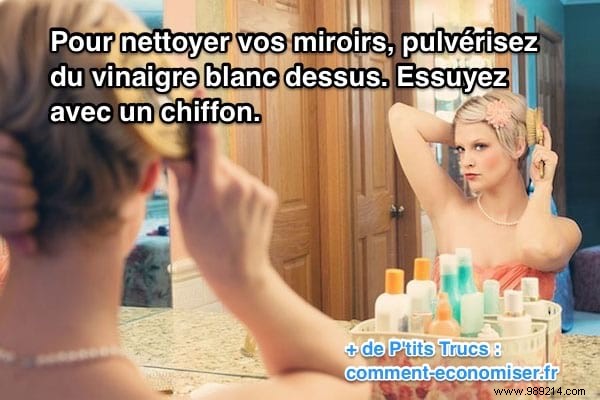 Proven Hack: Clean and Shine Mirrors Streak-Free with White Vinegar