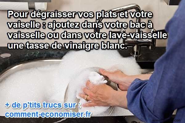 White Vinegar: The Powerful Natural Degreaser for Spotless Dishes