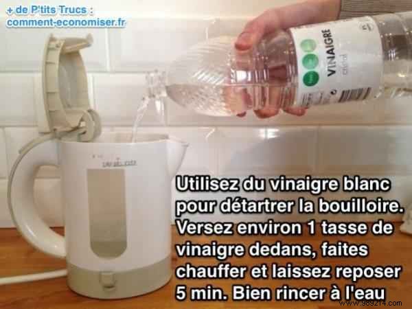 Effortlessly Remove Kettle Limescale with This Proven White Vinegar Method