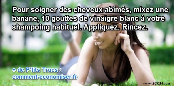 Revive Damaged Hair with Grandma s Proven Banana and Vinegar Remedy