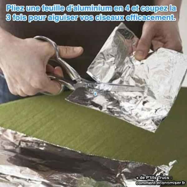 Grandma s Time-Tested Trick: Sharpen Scissors Effortlessly with Aluminum Foil