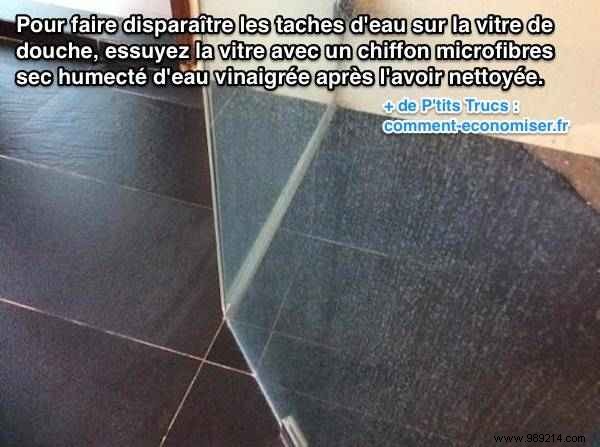 Erase Water Stains from Shower Glass: The Simple Vinegar Trick