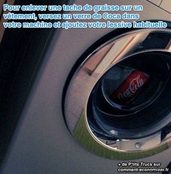 How Coca-Cola Removes Grease Stains from Clothes: A Proven Laundry Hack