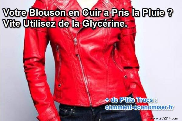 How to Rescue Your Rain-Soaked Leather Jacket: A Proven Glycerin Trick