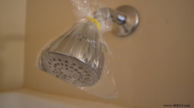 Effortless Shower Head Descaling: Proven White Vinegar Method