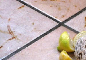 How to Remove Rust Stains from Tiles: Proven Lemon and Salt Method