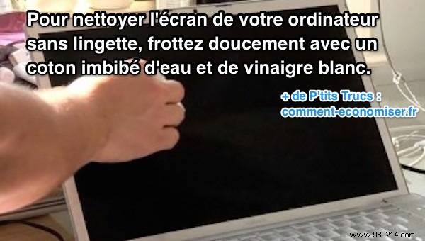 How to Clean Your Computer Screen Safely with Vinegar – No Wipes Needed