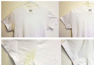 Restore Your White Cotton T-Shirts: Proven Hydrogen Peroxide Method