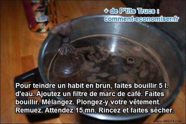 Revive Old Clothes Naturally: Simple Coffee Grounds Dyeing Method