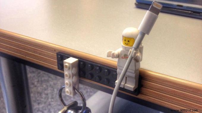 Clever DIY Hack: LEGO Minifigures as the Perfect iPhone Cable Holders