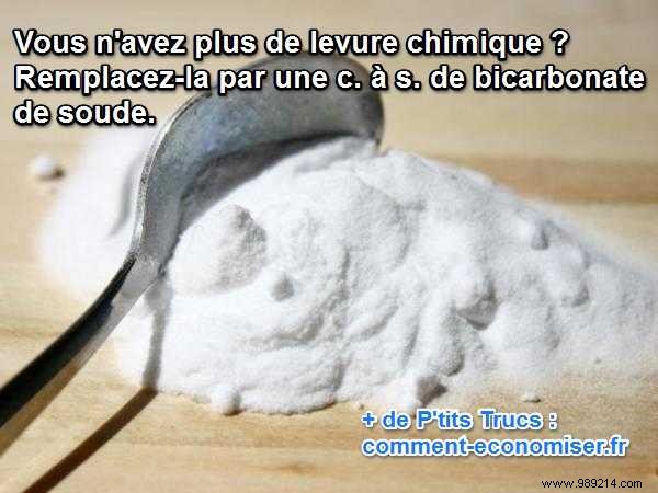 Out of Baking Powder? Use Baking Soda as the Perfect Substitute