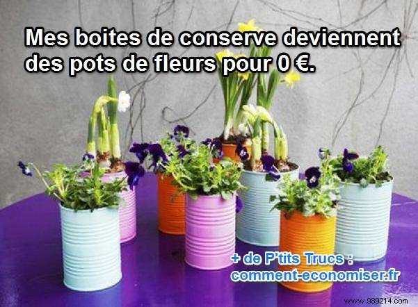 Transform Tin Cans into Chic Flower Pots for Free: My Proven DIY Guide