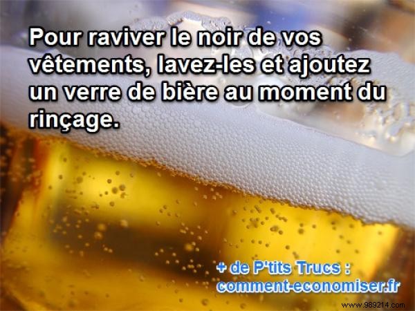 Revive Faded Black Cotton Clothes with This Simple Beer Trick