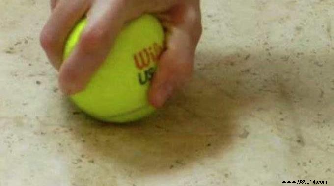 Simple Tennis Ball Trick to Effortlessly Remove Shoe Marks from Floors