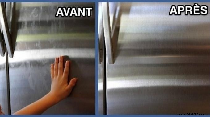 How to Easily Clean Your Fridge Exterior and Remove Fingerprints with White Vinegar