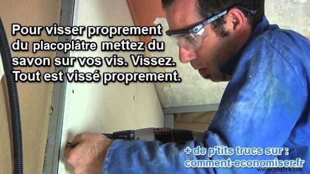 Proven DIY Trick: Screw Drywall Cleanly Using Soap for Perfect Results