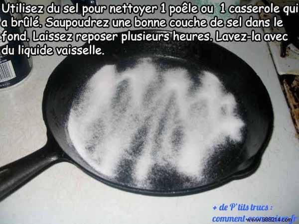 How to Clean a Burnt Pan with Salt: A Proven Natural Trick