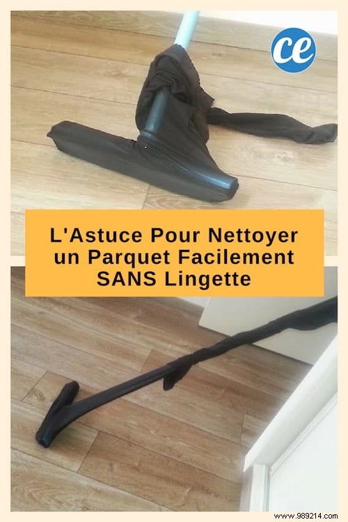 Dust Parquet Floors Effortlessly Without Wipes: Proven Old Pantyhose Hack