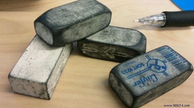 How to Clean a Dirty Eraser in Seconds Using Just Your Jeans