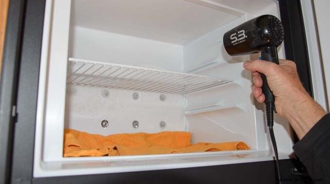 How to Defrost Your Freezer in Under 5 Minutes Using a Hair Dryer