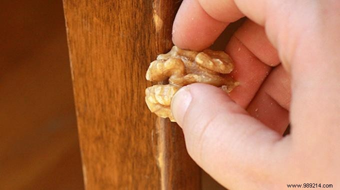 Erase Scratches from Wooden Furniture with a Walnut: Proven DIY Trick