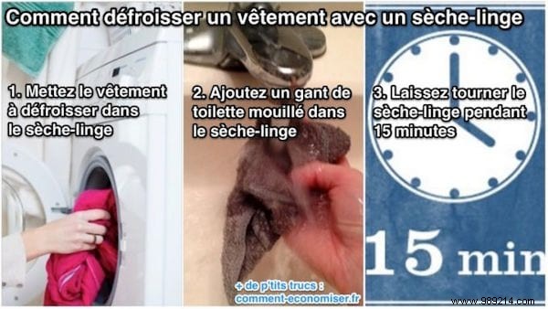 Remove Wrinkles from Clothes Using Your Dryer: No Iron Required