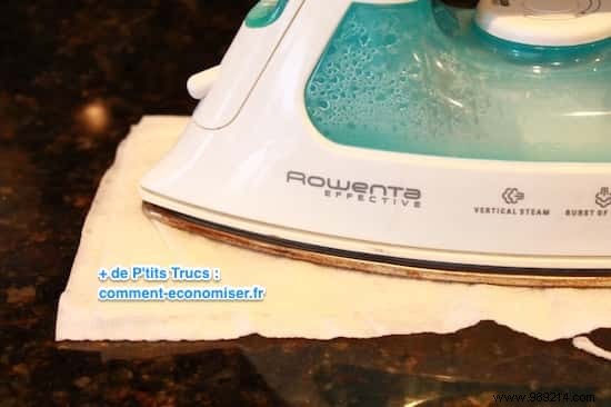 How to Clean a Dirty Iron Soleplate with White Vinegar and Baking Soda