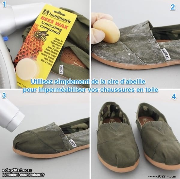 Expert DIY: Waterproof Canvas Shoes with Beeswax in Minutes