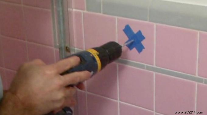 How to Drill a Hole in Tile Without Slipping or Cracking: The Proven Tape Trick