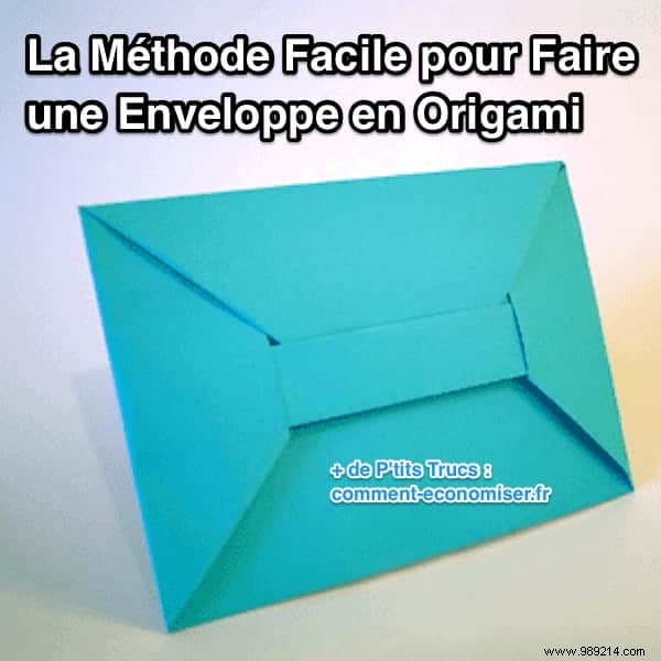 Easy Origami Envelope Tutorial: Fold from One A4 Sheet, No Scissors or Glue