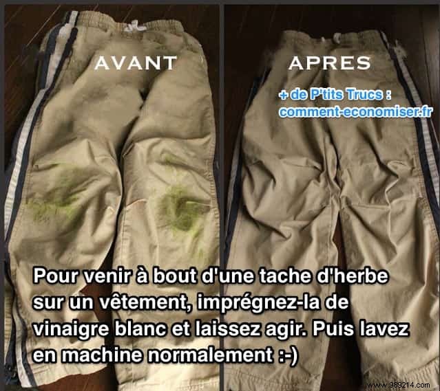 Effortless Grass Stain Removal: White Vinegar s Proven Power