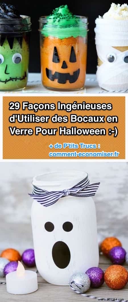 29 Creative Ways to Repurpose Glass Jars for Spooky Halloween Crafts