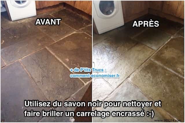 Grandma s Proven Trick: Clean and Shine Dirty Tiles Effortlessly with Black Soap